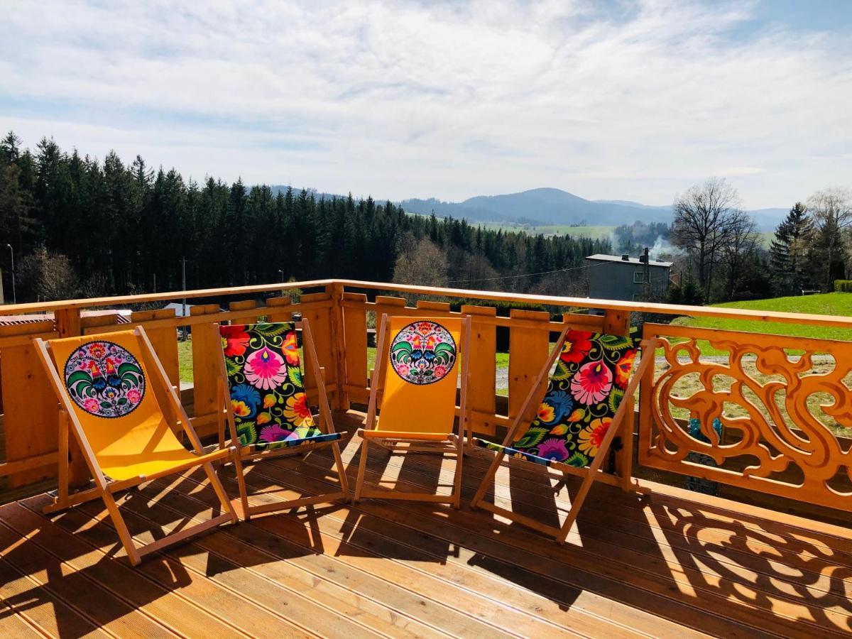 Beskid Wood Houses Jasnowice エクステリア 写真